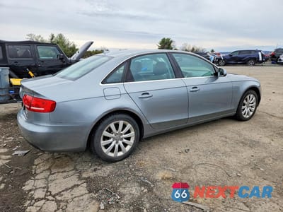 Trzecie zdjęcie samochodu z tyłu: 2010 AUDI A4 PREMIUM PLUS VIN:WAUFFAFL4AN040583 - miniatura