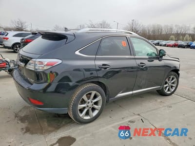 Trzecie zdjęcie samochodu z tyłu: 2012 LEXUS RX 350 BASE VIN:2T2BK1BA6CC134404 - miniatura