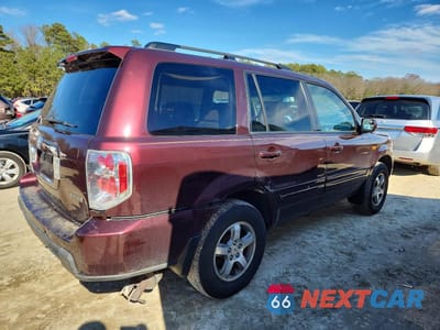 Trzecie zdjęcie samochodu z tyłu: 2008 HONDA PILOT EXL VIN:5FNYF18538B054607 - miniatura