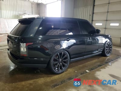 Trzecie zdjęcie samochodu z tyłu: 2015 LAND ROVER RANGE ROVER SUPERCHARGED VIN:SALGS2TFXFA240611 - miniatura