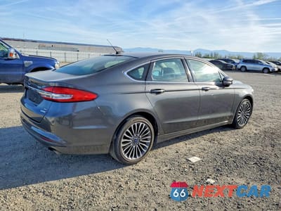 Trzecie zdjęcie samochodu z tyłu: 2017 FORD FUSION SE VIN:3FA6P0HD7HR229323 - miniatura