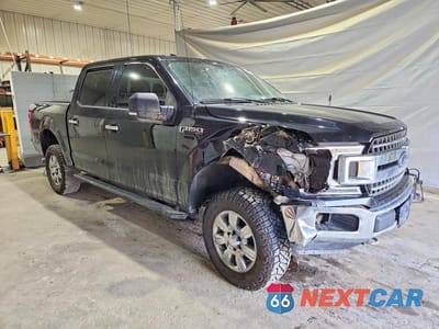 Czwarte zdjęcie samochodu z boku: 2018 FORD F150 SUPERCREW VIN:1FTEW1EG6JKD01555 - miniatura