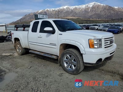 Czwarte zdjęcie samochodu z boku: 2012 GMC SIERRA K1500 SLE VIN:1GTR2VE71CZ142958 - miniatura