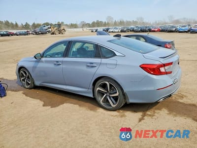 Drugie zdjęcie samochodu z przodu: 2021 HONDA ACCORD SPORT SE VIN:1HGCV1F48MA038074 - miniatura