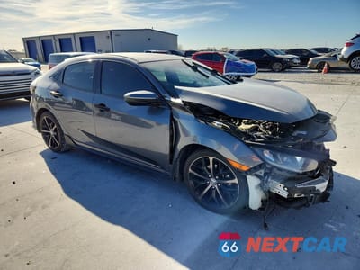 Czwarte zdjęcie samochodu z boku: 2021 HONDA CIVIC SPORT VIN:SHHFK7H47MU216115 - miniatura