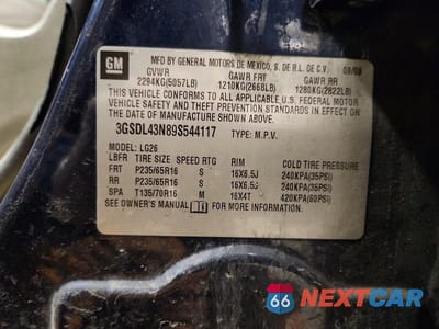 Zdjęcie 13 z 13 samochodu: 2009 SATURN VUE XE VIN:3GSDL43N89S544117 - miniatura