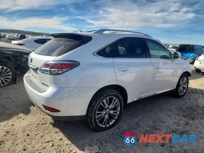 Trzecie zdjęcie samochodu z tyłu: 2013 LEXUS RX VIN:JTJBC1BA3D2066660 - miniatura