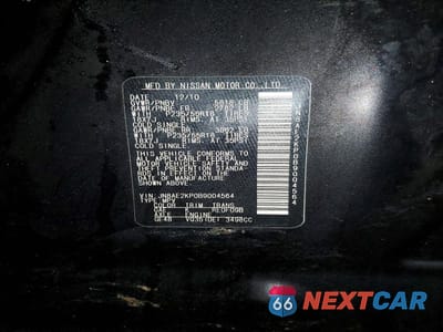 Zdjęcie 13 z 13 samochodu: 2011 NISSAN QUEST 3.5 S VIN:JN8AE2KP0B9004564 - miniatura