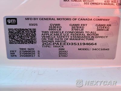 Zdjęcie 13 z 13 samochodu: 2025 CHEVROLET SILVERADO C1500 LTZ VIN:2GCPAEED3S1194664 - miniatura