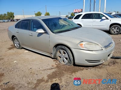 Czwarte zdjęcie samochodu z boku: 2010 CHEVROLET IMPALA LT VIN:2G1WB5EN2A1117504 - miniatura