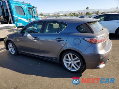 Drugie zdjęcie samochodu z przodu: 2015 LEXUS CT 200H BASE VIN:JTHKD5BH5F2239715 - miniatura