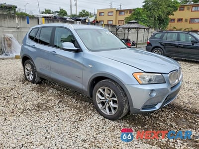 Czwarte zdjęcie samochodu z boku: 2013 BMW X3 XDRIVE28I VIN:5UXWX9C54D0D00133 - miniatura