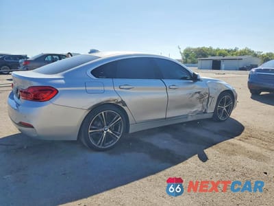 Trzecie zdjęcie samochodu z tyłu: 2019 BMW 430I GRAN COUPE VIN:WBA4J1C54KBM12034 - miniatura