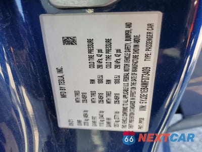 Zdjęcie 12 z 12 samochodu: 2021 TESLA MODEL 3 VIN:5YJ3E1EB4MF073409 - miniatura