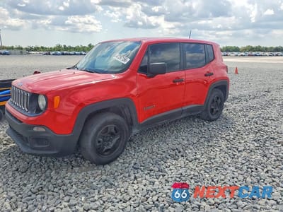 2017 JEEP RENEGADE SPORT ZACCJAAHXHPF30468 - główne zdjęcie licytacji z USA - miniatura