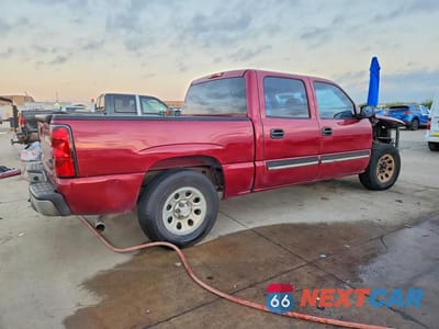 Trzecie zdjęcie samochodu z tyłu: 2007 CHEVROLET SILVERADO C1500 CLASSIC CREW CAB VIN:2GCEC13VX71129193 - miniatura