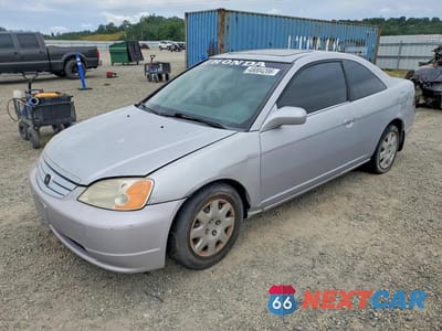 2002 HONDA CIVIC EX 1HGEM22972L003496 - główne zdjęcie licytacji z USA - miniatura