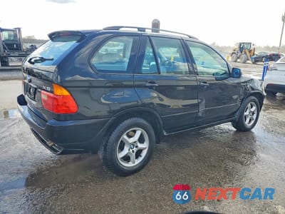 Trzecie zdjęcie samochodu z tyłu: 2002 BMW X5 3.0I VIN:5UXFA53502LP52633 - miniatura