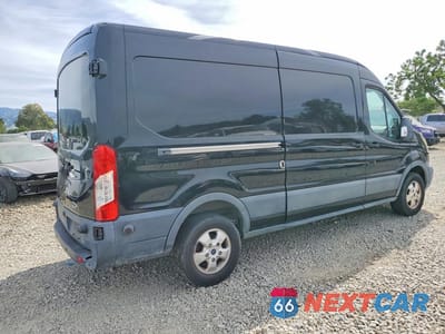 Trzecie zdjęcie samochodu z tyłu: 2017 FORD TRANSIT 250 UTILITY / SERVICE VAN VIN:1FTYR2CM7HKB01992 - miniatura