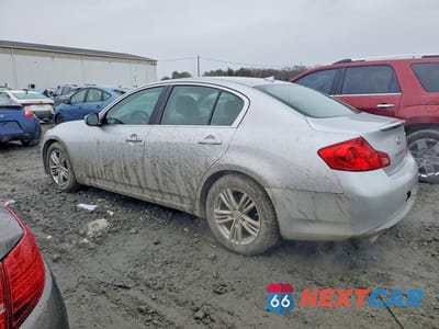Drugie zdjęcie samochodu z przodu: 2010 INFINITI G37 BASE VIN:JN1CV6AP8AM408644 - miniatura