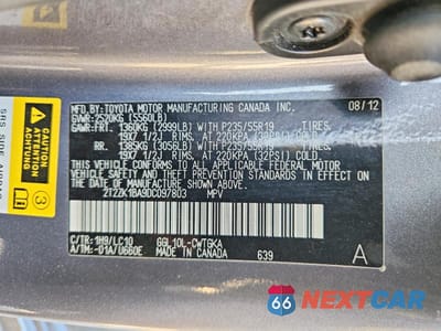 Zdjęcie 13 z 13 samochodu: 2013 LEXUS RX 350 BASE VIN:2T2ZK1BA9DC097803 - miniatura