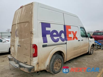 Trzecie zdjęcie samochodu z tyłu: 2012 NISSAN NV2500 DELIVERY VAN VIN:1N6AF0LY9CN101238 - miniatura