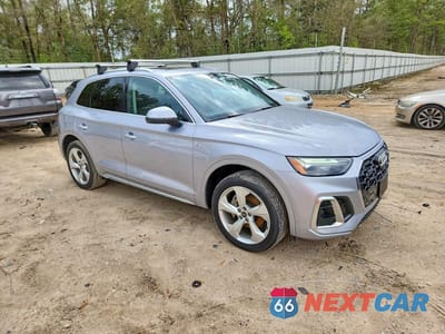Czwarte zdjęcie samochodu z boku: 2022 AUDI Q5 PREMIUM PLUS 45 VIN:WA1EAAFY3N2103098 - miniatura