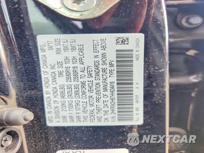 Zdjęcie 12 z 12 samochodu: 2017 HONDA CR-V EXL VIN:2HKRW2H87HH634416 - miniatura