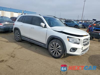 Czwarte zdjęcie samochodu z boku: 2022 MERCEDES-BENZ GLB 250 4MATIC VIN:W1N4M4HB4NW181314 - miniatura