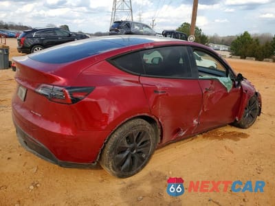Trzecie zdjęcie samochodu z tyłu: 2024 TESLA MODEL Y VIN:7SAYGDEE3RA307168 - miniatura