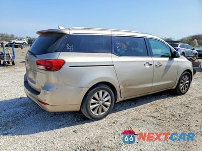 Trzecie zdjęcie samochodu z tyłu: 2015 KIA SEDONA EX VIN:KNDMC5C13F6045871 - miniatura