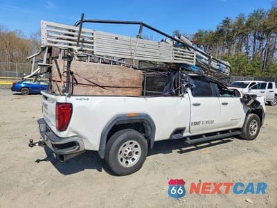 Trzecie zdjęcie samochodu z tyłu: 2020 GMC SIERRA K3500 VIN:1GT49SEY7LF233697 - miniatura