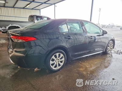 Trzecie zdjęcie samochodu z tyłu: 2021 TOYOTA COROLLA LE VIN:5YFEPMAEXMP258783 - miniatura