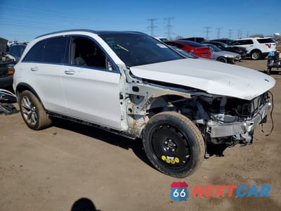 Czwarte zdjęcie samochodu z boku: 2022 MERCEDES-BENZ GLC 300 4MATIC VIN:W1N0G8EB0NV398320 - miniatura