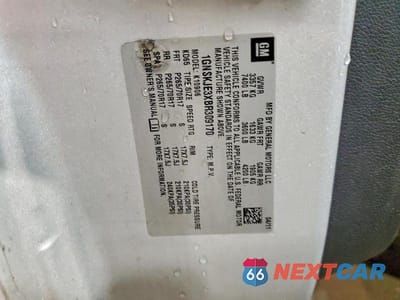 Zdjęcie 13 z 13 samochodu: 2011 CHEVROLET SUBURBAN K1500 LT VIN:1GNSKJE3XBR309170 - miniatura
