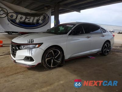 2022 HONDA ACCORD LX 1HGCV1F12NA071014 - główne zdjęcie licytacji z USA - miniatura