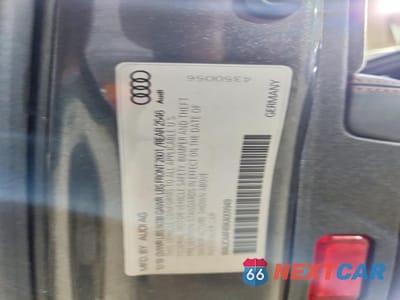 Zdjęcie 12 z 12 samochodu: 2019 AUDI S4 VIN:WAUC4AF45KA009949 - miniatura