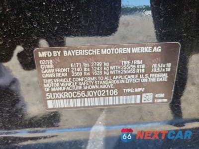 Zdjęcie 13 z 13 samochodu: 2018 BMW X5 XDRIVE35I VIN:5UXKR0C56J0Y02106 - miniatura