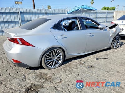 Trzecie zdjęcie samochodu z tyłu: 2015 LEXUS IS 250 BASE VIN:JTHBF1D27F5054432 - miniatura