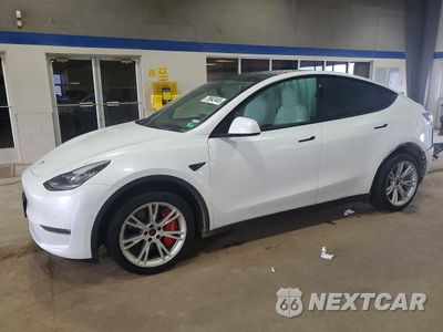 2021 TESLA MODEL Y 5YJYGDEE8MF304887 - główne zdjęcie licytacji z USA - miniatura