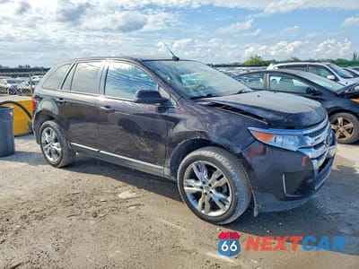 Czwarte zdjęcie samochodu z boku: 2013 FORD EDGE SEL VIN:2FMDK3JC7DBB90000 - miniatura