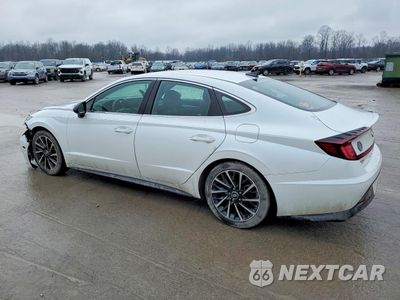 Drugie zdjęcie samochodu z przodu: 2020 HYUNDAI SONATA SEL PLUS VIN:5NPEJ4J28LH047424 - miniatura