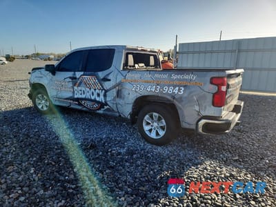 Drugie zdjęcie samochodu z przodu: 2023 CHEVROLET SILVERADO C1500 VIN:1GCPAAEK3PZ208679 - miniatura