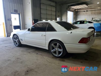 Drugie zdjęcie samochodu z przodu: 1999 MERCEDES-BENZ SL 500 VIN:WDBFA68F6XF187740 - miniatura