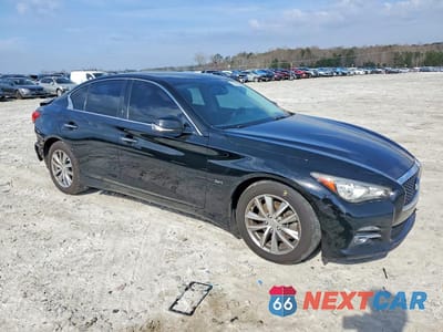 Czwarte zdjęcie samochodu z boku: 2016 INFINITI Q50 3.0T PREMIUM VIN:JN1EV7AR0GM345984 - miniatura
