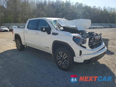 Czwarte zdjęcie samochodu z boku: 2025 GMC SIERRA K1500 AT4 VIN:3GTUUEEL9SG298018 - miniatura