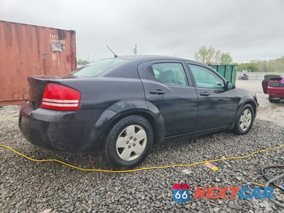 Trzecie zdjęcie samochodu z tyłu: 2008 DODGE AVENGER SE VIN:1B3LC46K88N586192 - miniatura