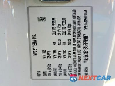 Zdjęcie 12 z 12 samochodu: 2024 TESLA MODEL 3 VIN:5YJ3E1EA5RF769467 - miniatura