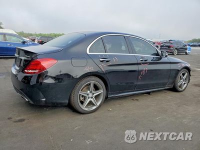 Trzecie zdjęcie samochodu z tyłu: 2016 MERCEDES-BENZ C 300 4MATIC VIN:55SWF4KB9GU109520 - miniatura