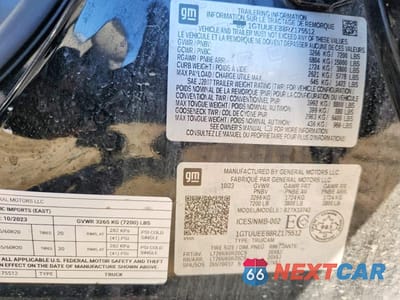 Zdjęcie 13 z 13 samochodu: 2024 GMC SIERRA K1500 AT4 VIN:1GTUUEE88RZ175512 - miniatura